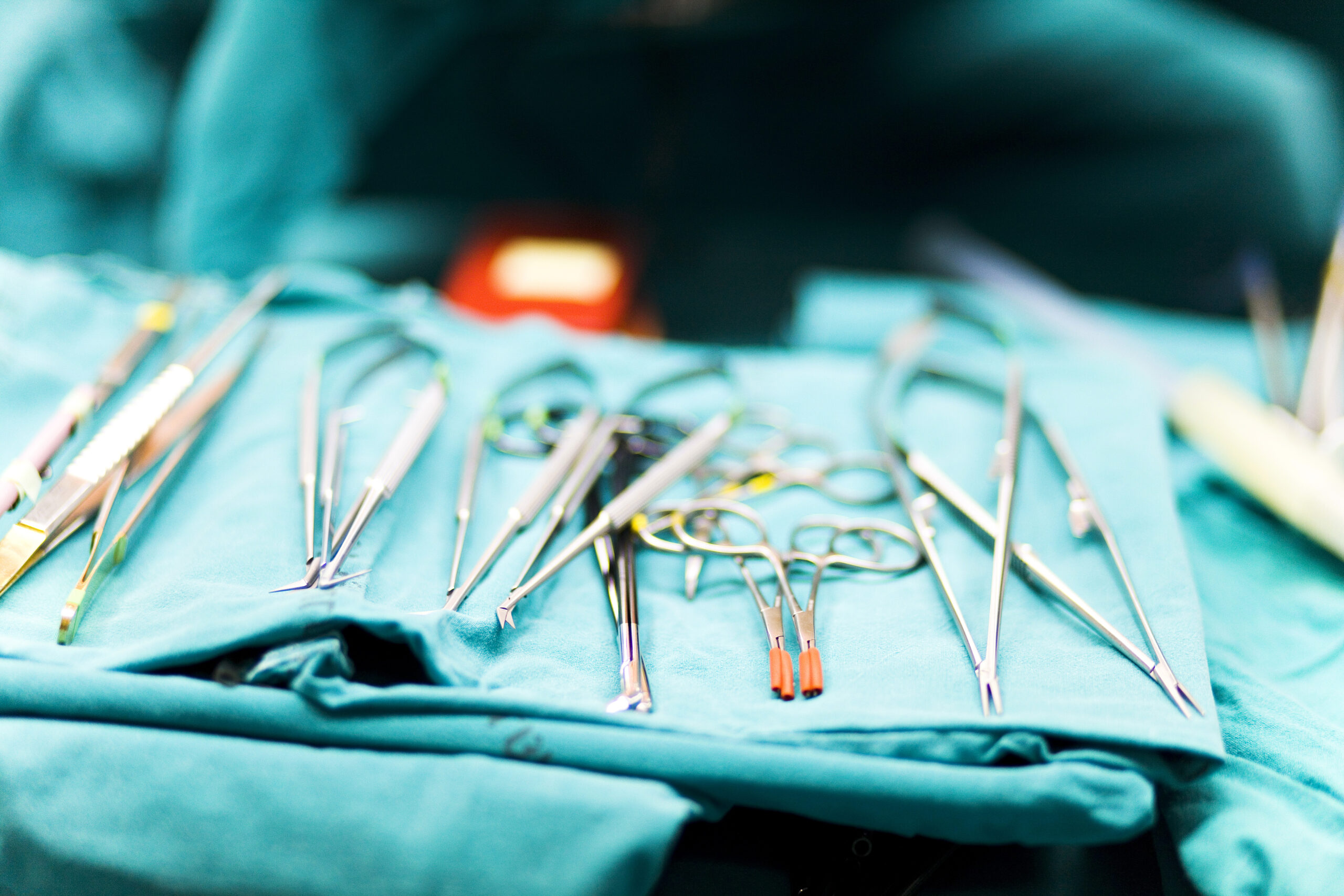Some,Surgical,Tools,In,E.r.,Room
